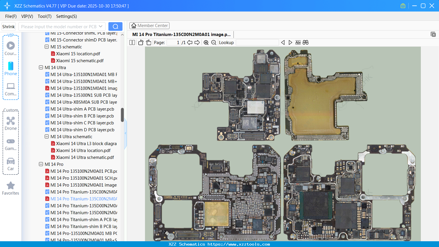 Xiaomi MI 14 Pro Titanium-135C00N2M0A01 Image